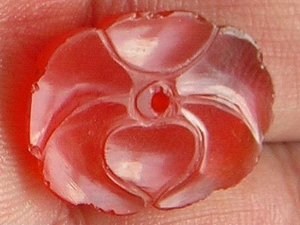 Agate side-viewed flower – (1997)